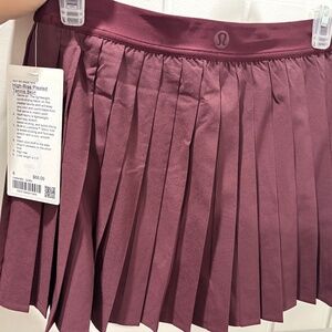 Lululemon High-Rise Pleated Tennis Skirt